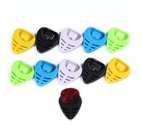 Custodia per plettri per chitarra, Scatola for plettri for chitarra da 10 pezzi Custodia for plettro in plastica durevole Custodia for plettro for chitarra acustica Accessori for chitarra elettrica Cu