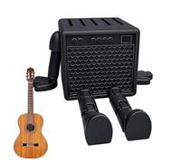 Custodia per plettro in miniatura, con stampa 3D, gadget musicale per l'organizzazione della scrivania con design a slot, contenitore portatile per plettro da 5 cm, regalo per chitarrista elettrico