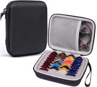 Custodia per plettro per chitarra, impermeabile, multiuso, antipolvere, con rivestimento morbido, accordatore, capotasto, corde, cinghie, confezione per plettri per basso, organizer per plettri per