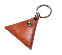 Custodia per plettro per chitarra Scatola di immagazzinaggio per plettri per chitarra Triangolare Sacchetti per plettri Pratico contenitore per plettri