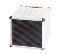 Custodia per plettro per chitarra, stile vintage, portatile, per gli appassionati di acustica, bianco