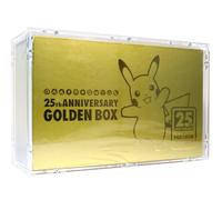 Custodia per Pokemon Golden Box 25th Anniversary giapponese Teca Case