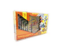 Custodia per Pokemon Tag Team Reshiram & Charizard GX Premium Collection Teca Ca