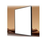 Custodia per poster con serratura - Bacheca illuminata per esterni con telaio in alluminio e illuminazione brillante per negozi, supermercati e fast food