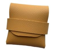 Custodia per preservativo - Design compatto in pelle PU, si adatta alla borsa, custodia discreta per preservativi, ideale per viaggiare e riporre in sicurezza