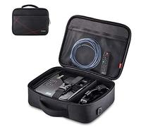 Custodia per proiettore, borsa da viaggio per proiettore, dimensioni interne 36,8 x 27,9 x 9,9 cm, con tracolla regolabile e divisori per compartimenti per Acer, Epson, Benq, LG, Sony (grande)