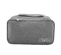 Custodia per proiettore in nylon resistente con imbottitura protettiva e finitura impermeabile. Borsa da viaggio compatta per mini proiettori LED e