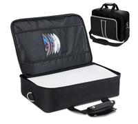 Custodia per PS5, Custodia Da Trasporto per PS5 Custodia per PS5 Custodia da Viaggio per Controller e Accessori PS5 Borsa a Tracolla Protettiva Compatibile con la Console PS5 con Tracolla Regolabile