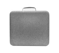 Custodia per PS5 Pro, borsa protettiva da viaggio a guscio duro adatta console per Playstation 5 Pro, controller e dischi (Grigio)