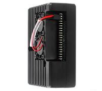 Custodia per RASPBERRY Pi 4, custodia in lega di alluminio con doppie ventole di raffreddamento per RPi 4B 3B Plus 3B raffreddamento attivo passivo