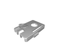 Custodia per Raspberry Pi 4 Model B con Guida Cavi Catena Supporto Stampato