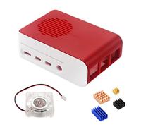 Custodia per RaspberryPi4 Scatola di Raffreddamento Passiva Opzionale Ventola Di Raffreddamento Dissipatore Per Pi4
