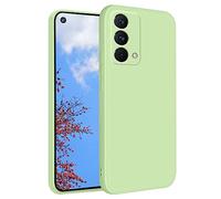 Custodia per Realme GT Master Edition Sottile Rosa, Setosa al Tatto per Realme GT Master Edition Cover Silicone Morbido Antiurto Case Carino Anti-impronta Estetica (Verde)