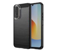 Custodia per Redmi A7 Pro in Silicone Effetto Carbonio Texture Spazzolata