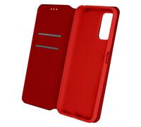 Custodia per Redmi Note 10 5G e Poco M3 Pro Portafoglio Supporto Rossa