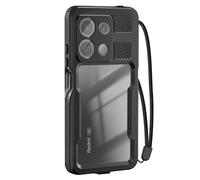 Custodia per Redmi Note 13 5G Impermeabile IP68 con Laccio da Polso Incluso