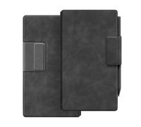 Custodia per Remarkable Paper Pro Move,Book Folio con porta-stile piegabile sulla posteriore,modalità sveglio/sonno automatico,rivestimento microfibra,magnete potente(Grigio Tocco Pelle)