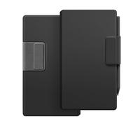 Custodia per Remarkable Paper Pro Move, Book Folio con porta-stile piegabile sulla posteriore, modalità sveglio/sonno automatico, rivestimento microfibra, magnete potente(Pelle Nera)