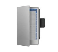 Custodia per reMarkable Paper Pro Move, Book Folio con porta-stile piegabile sulla posteriore, modalità sveglio/sonno automatico, rivestimento microfibra, magnete potente(Tessuto Grigio)