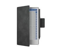 Custodia per Remarkable Paper Pro Move,Book Folio con porta-stile piegabile sulla posteriore,modalità sveglio/sonno automatico,rivestimento microfibra,magnete potente(Grigio Tocco Pelle)