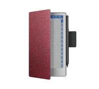 Custodia per reMarkable Paper Pro Move, Book Folio con porta-stile piegabile sulla posteriore, modalità sveglio/sonno automatico, rivestimento microfibra, magnete potente(Tessuto Borgogna)