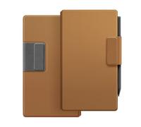 Custodia per Remarkable Paper Pro Move, folio pelle premium, porta penna ripiegabile, attivazione/spegnimento auto, rivestimento microfibra, design a libretto, magnete potente (Marrone pelle)