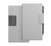 Custodia per Remarkable Paper Pro Move, folio tessuto polimerico, porta penna ripiegabile, attivazione/spegnimento auto, rivestimento microfibra, design a libretto, magnete potente (Grigio)