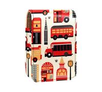 Custodia per rossetto,borsa per trucco portatile,custodia per cosmetici,organizer per trucco,Architettura di viaggio britannica