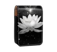 Custodia per rossetto,borsa per trucco portatile,custodia per cosmetici,organizer per trucco,fantasia fiore di loto