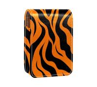 Custodia per rossetto,borsa per trucco portatile,custodia per cosmetici,organizer per trucco,Modello astratto di struttura animale della zebra