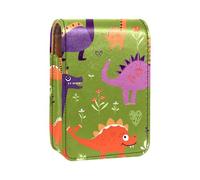 Custodia per rossetto,borsa per trucco portatile,custodia per cosmetici,organizer per trucco,mostro dei cartoni animati di dinosauro