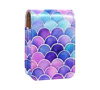 Custodia per rossetto,borsa per trucco portatile,custodia per cosmetici,organizer per trucco,Scale luminose forme astratte