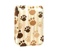 Custodia per rossetto,borsa per trucco portatile,custodia per cosmetici,organizer per trucco,simpatico modello di zampa di cane animale