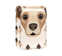 Custodia per rossetto,borsa per trucco portatile,custodia per cosmetici,organizer per trucco,Stampe della zampa di cani svegli del fumetto