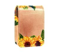 Custodia per rossetto da esterno con uccellino tucano porta rossetto custodia portatile per trucco borsa da viaggio organizer per rossetto con specchio mini scatola portaoggetti per rossetto da donna,