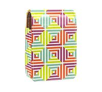 Custodia per rossetto da esterno Save The Energy Earth, organizer portatile per rossetti, con specchio, mini borsa per il trucco da donna, contiene fino a 3 rossetti, Multicolore 5, 9.5x2x7