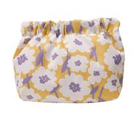 Custodia per rossetto per borsetta, borse per cosmetici da donna piccola | Organizer per articoli da toeletta dal design floreale - Borsa da toilette elastica per borsetta, borsa per trucchi, piccole