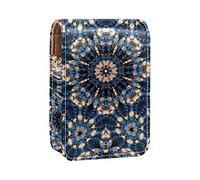Custodia per rossetto per il surf all'aperto del Pacifico Organizer portatile per rossetto con specchio Mini borsa per trucco da donna può contenere fino a 3 rossetti, Multicolore - 8, 9.5x2x7