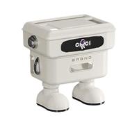 Custodia Per Router Wi-Fi | Supporto Da Scrivania Robot,Dissimulatore Di Router | Per Soggiorno Camera Da Ufficio Domestico Supporto TV Luogo Di Lavoro Centro Di Intrattenimento Console