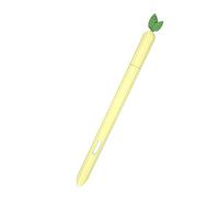 Custodia per S Pen su Samsung Galaxy Tab S7 FE/S7/S7 Plus/S8/S8 Plus/S8 Ultra /S9/S9Plus/S9 Ultra Pencil Cover Colorata per Tablet Stylus Bag Protezione Antiscivolo Silicone Sleeve (Giallo ananas)