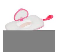 Custodia per salviette bagnate - Mini scatola da tovagliolo, carrello portatile | Distributore di tessuti comodo Uso ogni giorno, il design sigillato mantiene l'umidità bloccato per il punto del tavol