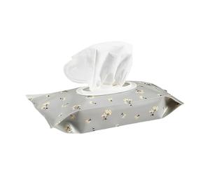 Custodia Per Salviette Da Viaggio - Custodia Ermetica Riutilizzabile Ricaricabile, Supporto Per Blocco Umidità A Tenuta Stagna, Dispenser Con Coperchio A Scatto, Tessuto Igienico Leggero Per Il Traspo
