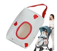 Custodia per salviette da viaggio, custodia per salviette riutilizzabili - Porta salviette e dispenser per salviette - Contenitore per salviette, custodia per salviette umidificate, custodia per salvi