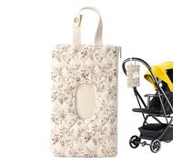 Custodia per salviettine da viaggio, borsa per mamma portatile e impermeabile | portasalviette per bambini a doppio strato Oxford - per camminare, corse, casa, biberon, asciugamani per pannolini