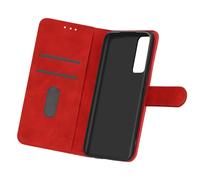 Custodia per Samsung Galaxy A02s copertina portacarte funzione supporto rossa
