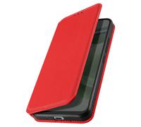 Custodia per Samsung Galaxy A04e copertina portacarte supporto magnetica rossa