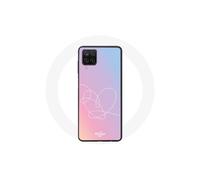 Custodia per Samsung Galaxy A12 Album BTS Love Yourself Answer Poster Rosa