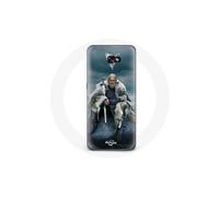 Custodia per Samsung Galaxy A3 2017 Vikings Serie Stagione 6 logo Ragnar Lothbrok V Spada Grigia Sfondo Bruo
