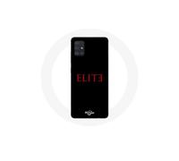 Custodia per Samsung Galaxy A51 5G Elite Stagione 5 Logo Rosso Fondo Nero