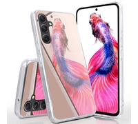 Custodia per Samsung Galaxy A54 5G Silicone Case Cover Custodia a Specchio Cr...